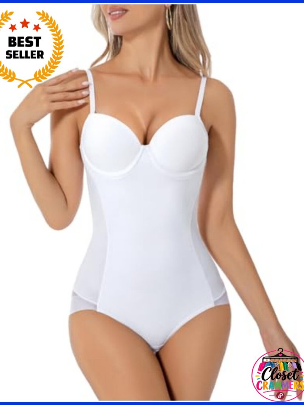Women's Shapewear Bodysuit Tummy Control Full Body Shaper Seamless